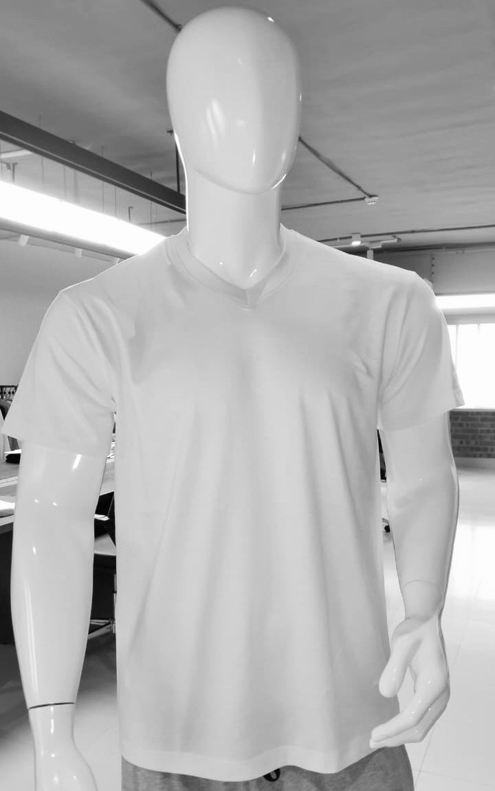 Men's basic V-Neck short sleeve T-shirts