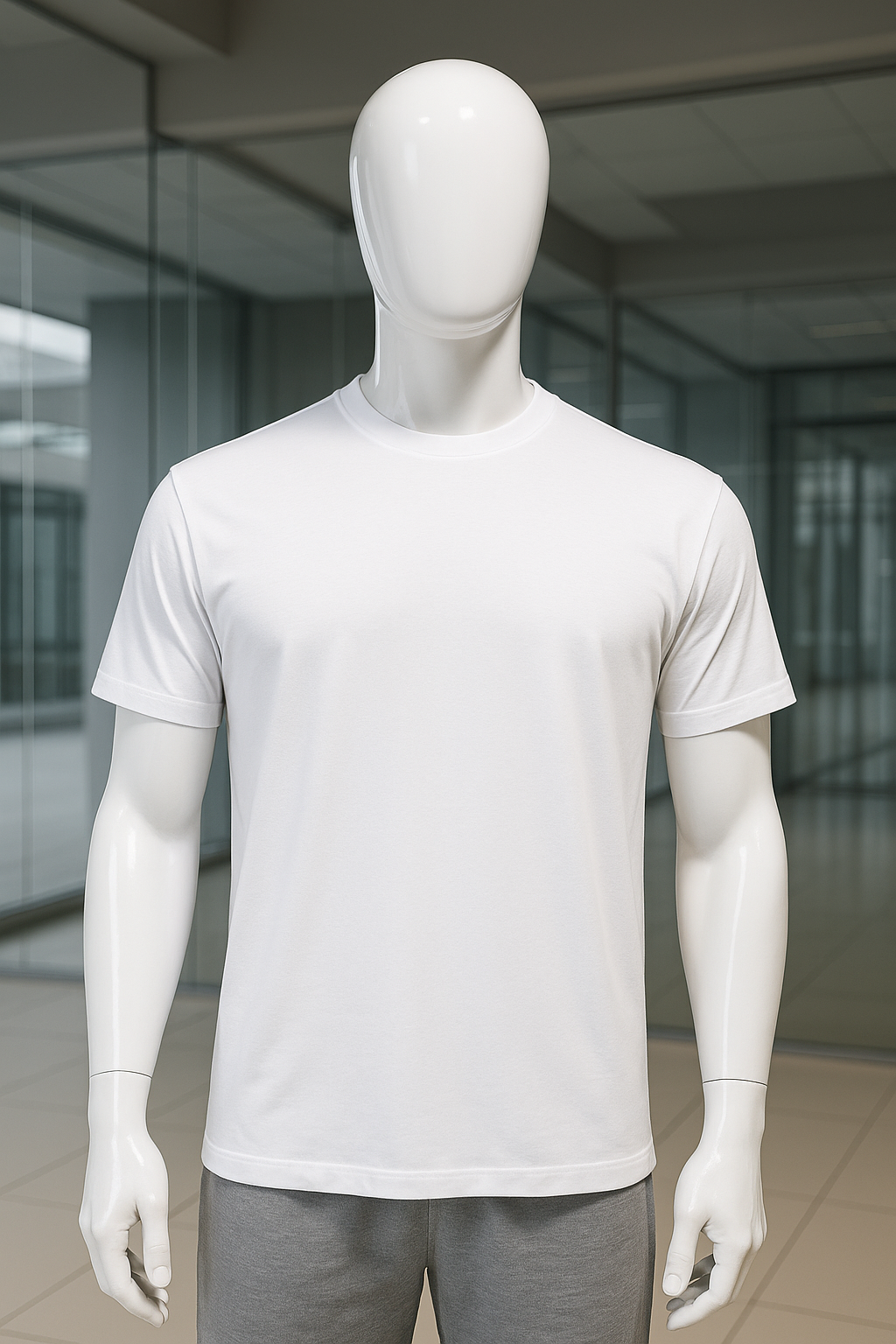 Crew neck short sleeve t-shirt